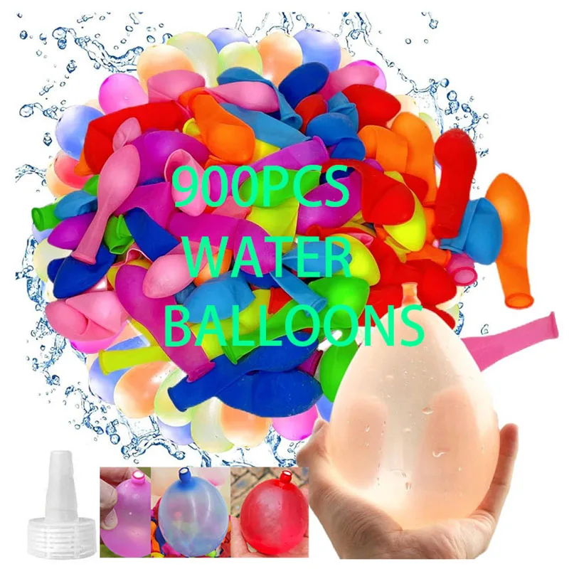 Colorful Water Biodegradable Balloons Easy Fill Water  Balloon,Water Balls Summer Fun Outdoor Party Fighter Toy For Children