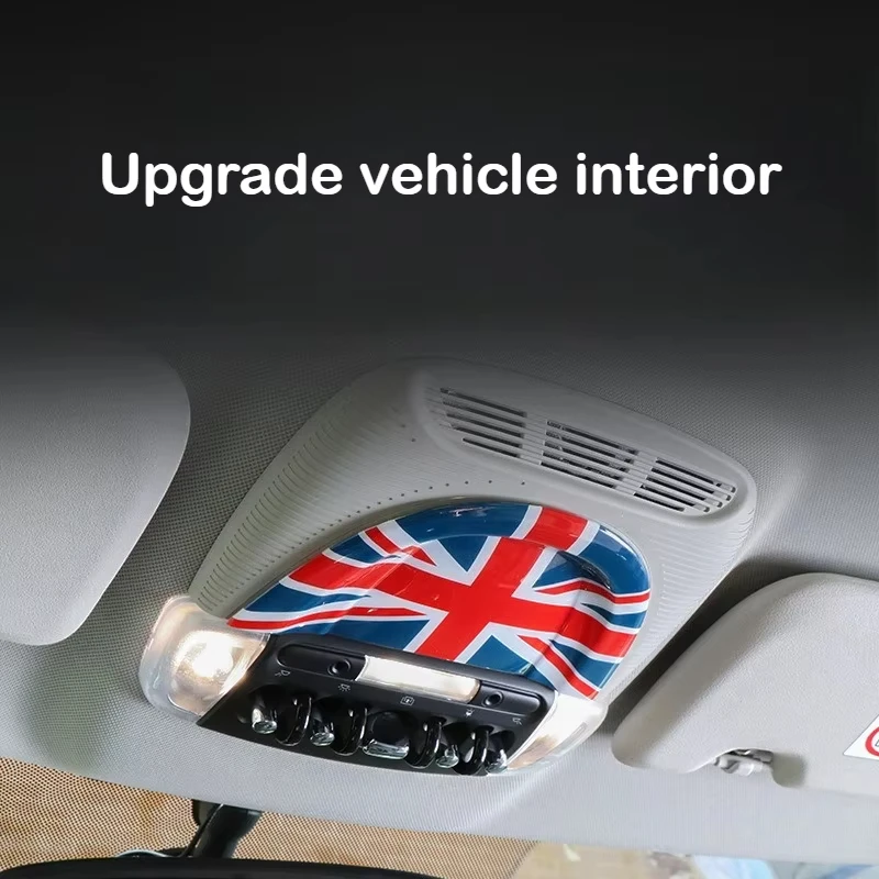 

Car Roof Reading Light Panel Decorative Cover Sticker For Mini Cooper F54 F55 F56 F60 Auto Interior Shell For Mini Accessories