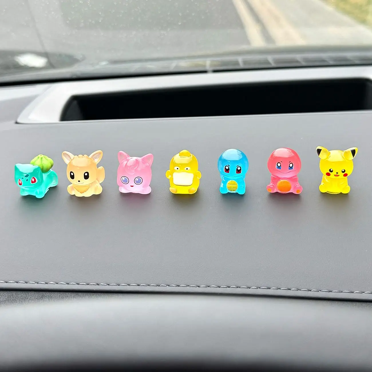 7-teiliges Set Pocket Monsters Anime-Figuren, niedliche Modelle, Kawaii-Statuen, Schreibtischdekoration, Ornament, Sammlerstück, Geburtstagsgeschenk – Detail 7