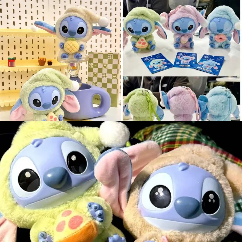 

Серия перед сном, слепая коробка, чем стежок, плюшевые виниловые игрушки, милая кукла, реплика, подарок на день рождения, кукла-сюрприз, коробка, стежка Kawaii