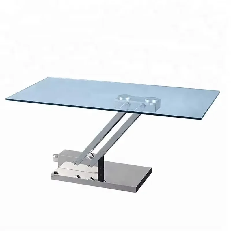 For Sweetcrispy Black Electric Hydraulic Fitting Coffee Table End Stool Parts Dining Room Furniture Dining Table