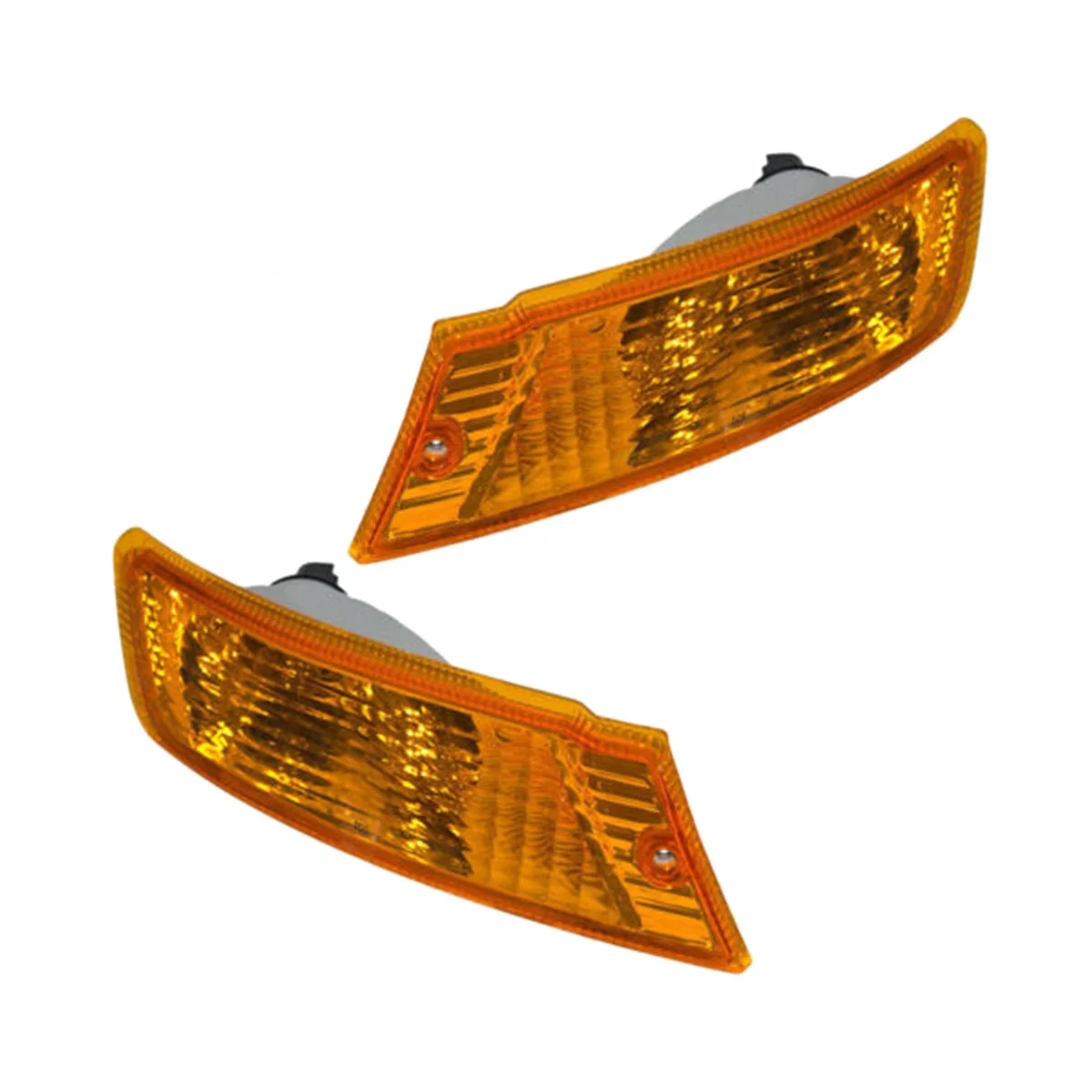 Car Amber Side Marker Indicator Amber with LED Daytime Light for Jeep Liberty 2005-2007 55156766AE 55156767AD