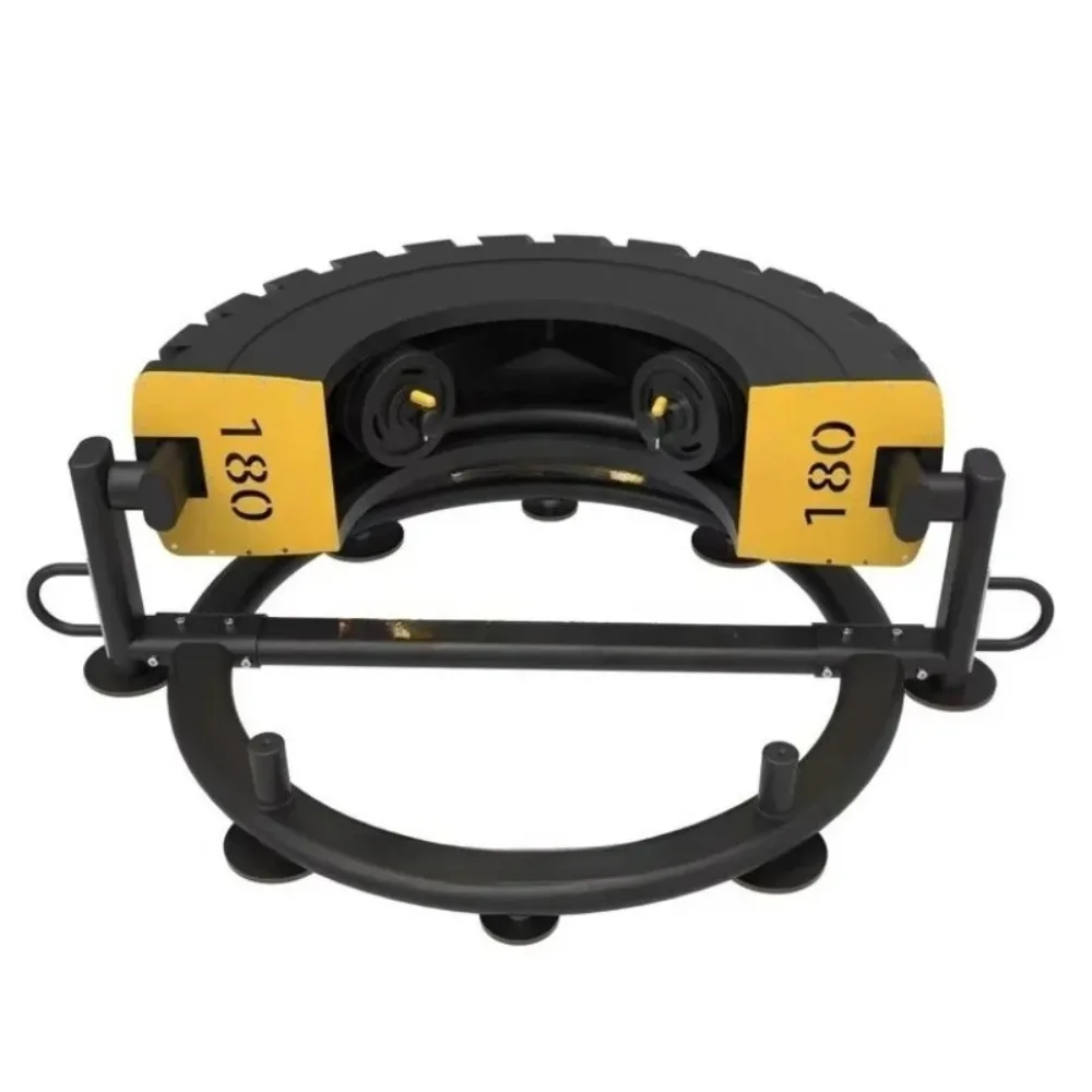 Hot Sale Fitness  Club Use Fitness Equipment Tires Flip Half Month Big Flip Wheels Strength Fitness Training Tires