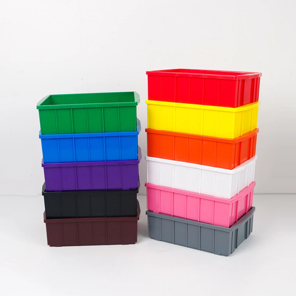8pcs Dental Lab Plaster Model Container Denture Deliver Box Storage Case Work Pans