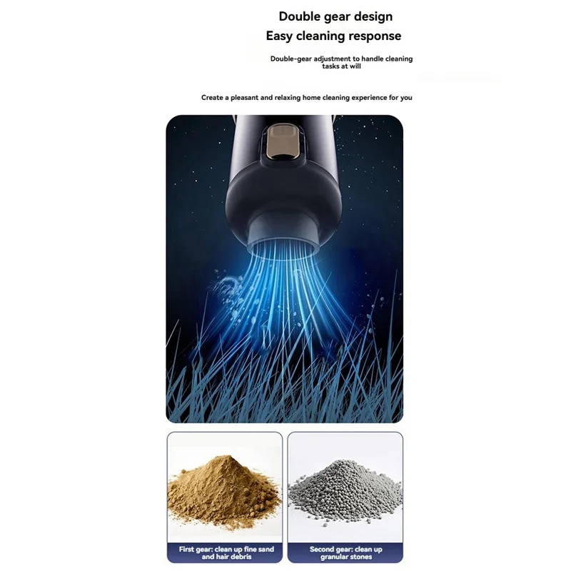 WON سيارة مكنسة كهربائية منزلية مكنسة كهربائية قوية المحمولة اللاسلكي فراغ 21000PA نظافة المنزلية مجفف شعر صغير