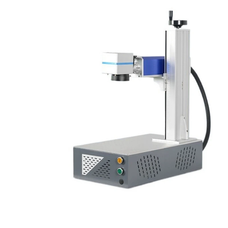 30W Mini Fiber Laser Marking Machine, Laser Engraver for Stainless Steel, Aluminum Alloy & Vacuum Cup Marking