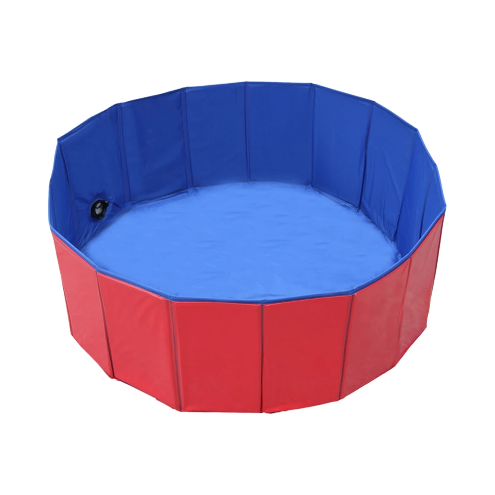 Foldable Dog Pool Bathtub, Portable Bathing Pool for Cat Puppy/Dog, Suitable for Indoor and Outdoor Pet Use