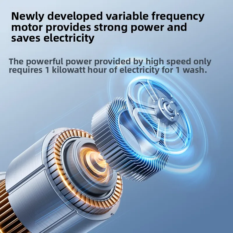 Mini underwear washing machine, small wireless portable