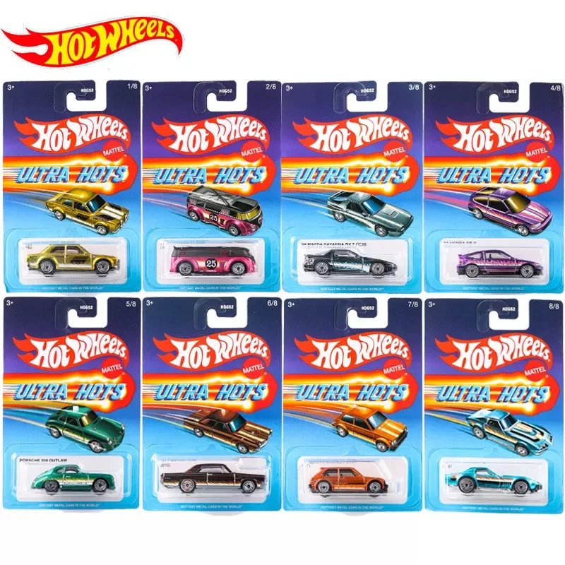 Hot Wheels Cars ULTRA HOTS 89 Mazda Savanna RX-7 FC3S AE86 NISSAN SKYLINE 1/64 Metal Die-cast Model Toy Vehicles HDG52