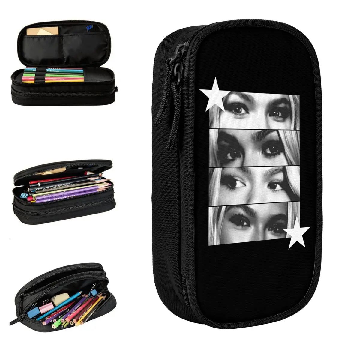 

Eyes Freya Skye пеналы с держателем для ручек сумка для девочек и мальчиков большое хранилище для студентов школьная косметичка пенал