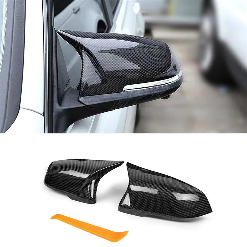 For BMW 12 3 4 Series F20 F30 F31 F32 F36 2012 + 320i 328i 330d 335i M3 M4 Exterior Replacement style ABS Horn rear view mirror