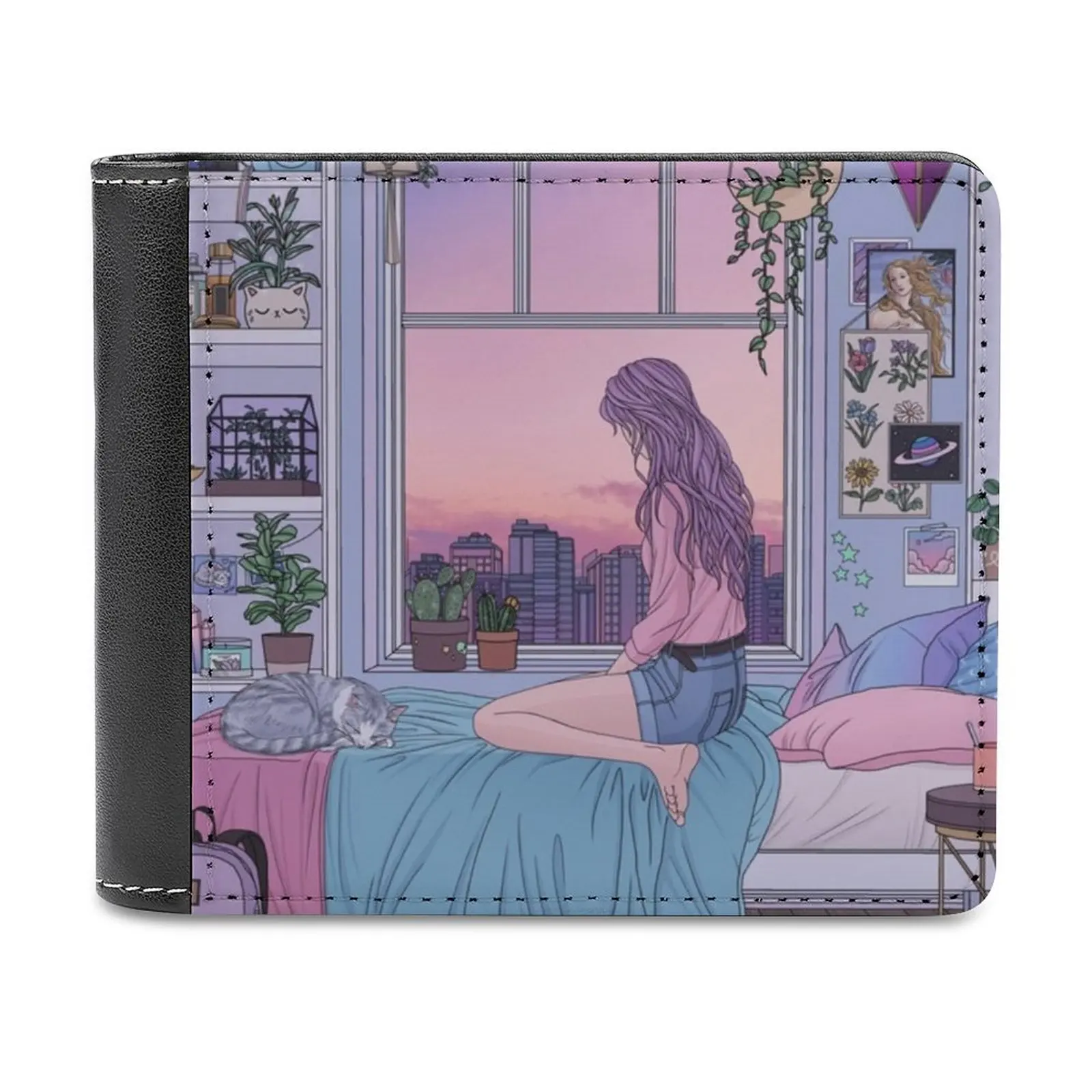 

Have The Courage To Touch The Butt-Leather wallet men's wallet diy personalized purse father's day gift Touch The Butt Nemo