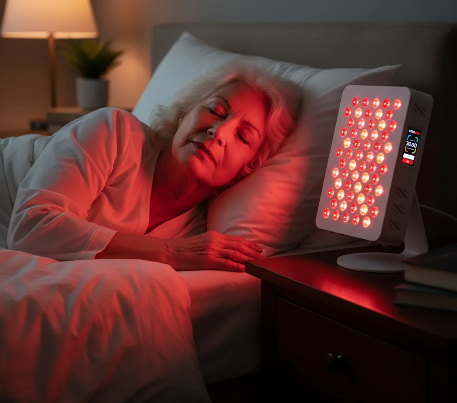 ADMin رقاقة مزدوجة لوحة العلاج بالضوء الأحمر مصباح ليد 5 أطوال موجية بالقرب من ضوء العلاج بالأشعة تحت الحمراء LED أجهزة التجميل لتجميل الوجه