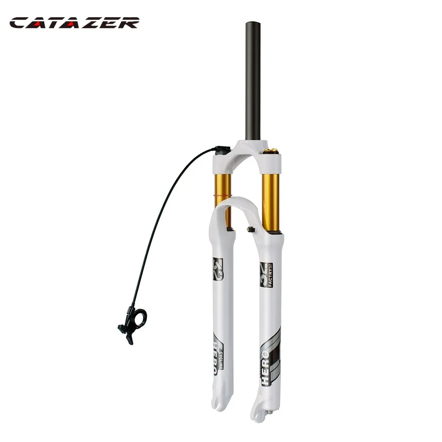 

Mountain Bicycle Air Fork Suspension Plug Magnesium Alloy Air Fork 26 27.5 29 Inch Travel 100-120MM High Quality