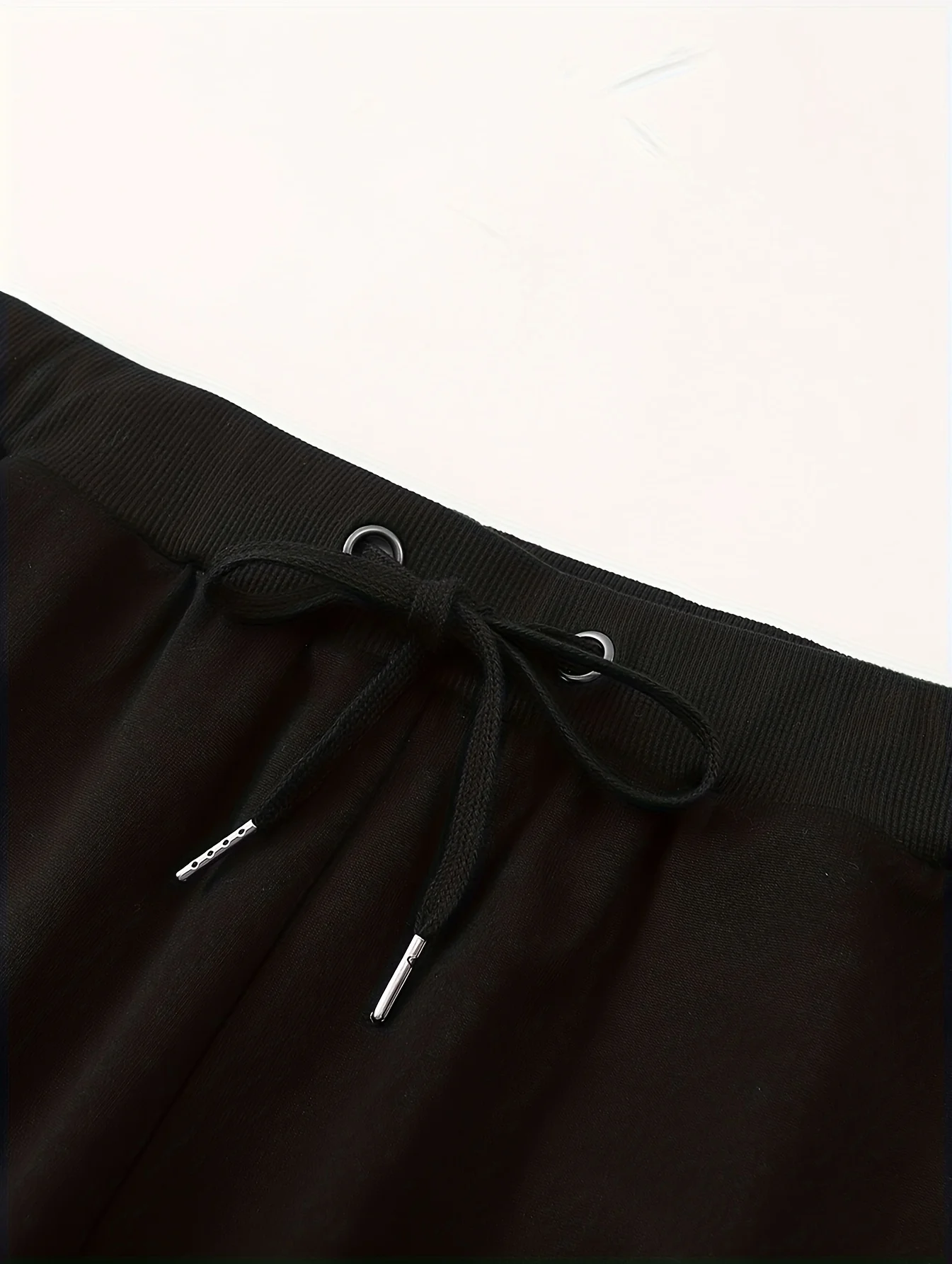 Setelan sweatshirt leher bulat berbahan beludru tebal dan longgar dengan motif Paris untuk pria, cocok untuk musim gugur dan musim dingin + celana olahraga.