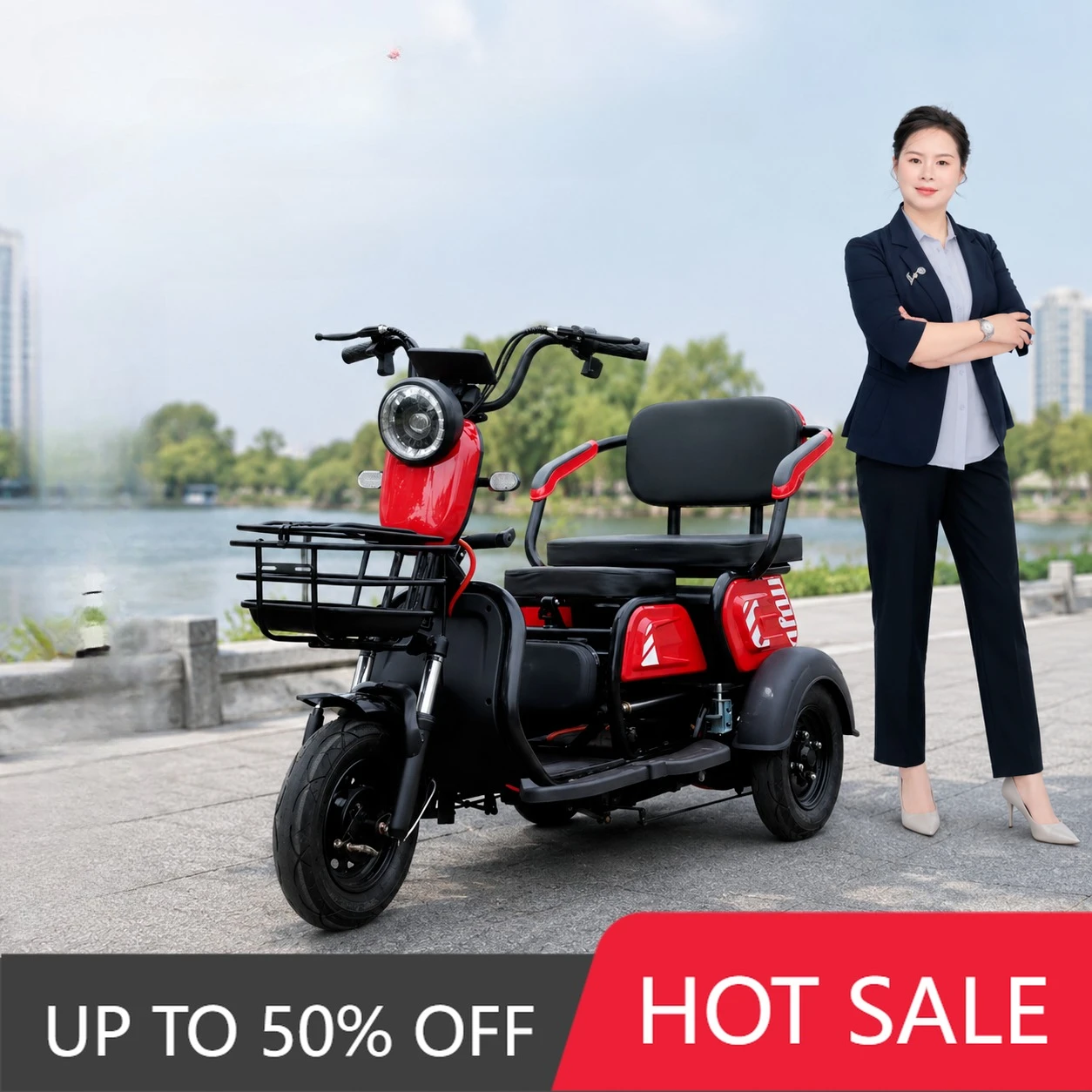 QQW The manufacturer supplies 3-wheel electric scooters, tricycles, and the price is favorable for 48v/60v electric passenger ca