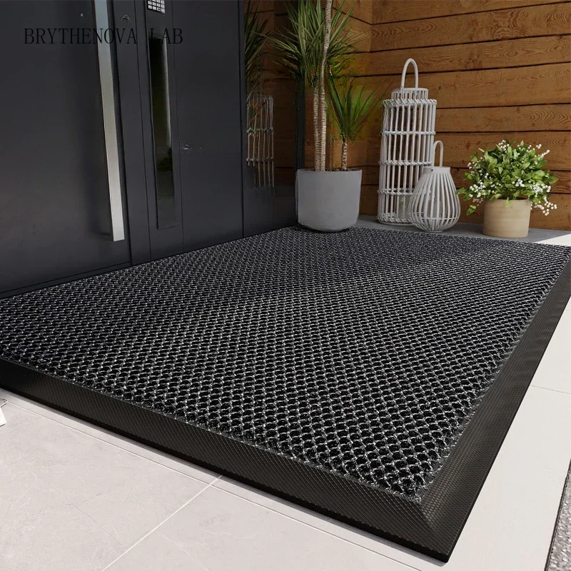 Comfortable Resilient entry door floor mat entrance door mat Non-slip Into Foot the Scuffing Carpet Dirt-resistant