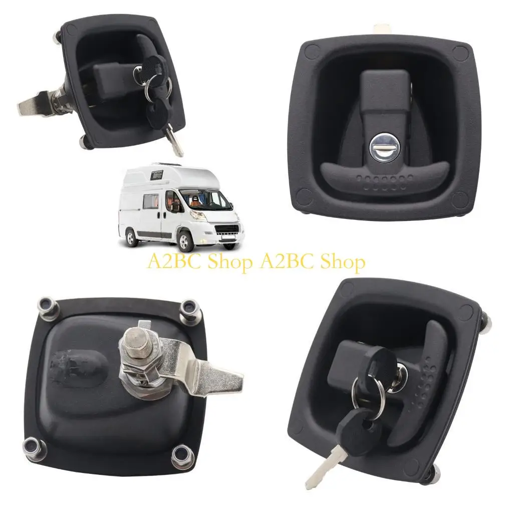 

A2BC T Type Handle Car Locks Zinc Alloy Trailer Plane RVs Caravans Truck Mechanical Engineering Vehicles Latchs Car Lock Tool