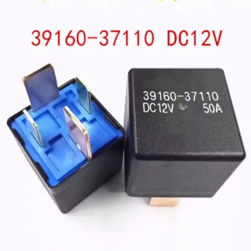 12V 50A 4Pins Relais 39160-37110 Automotive Electrical Relay for Vehicle Applications