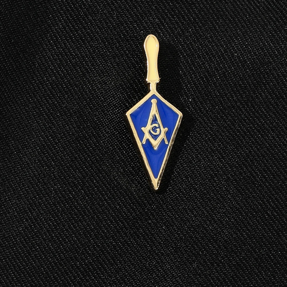 New Freemason Logo Enamel Brooch Masonic Symbols Pin For Clothes Jewelry Decoration Freeshipping