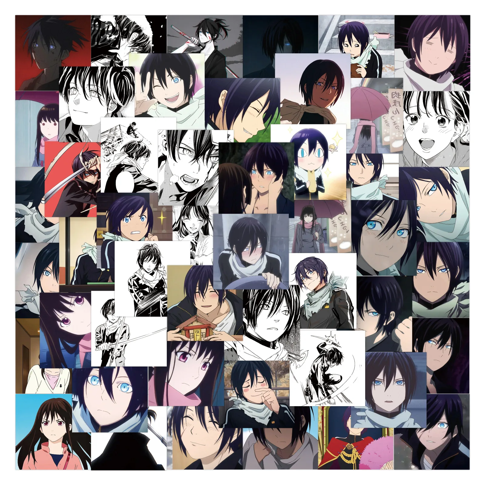 

10/30/80Pcs New ARAGOTO Graffiti Decorative Stickers DIY Guitar Phone Water Cup Laptop Suitcase Skateboard Waterproof Stickers