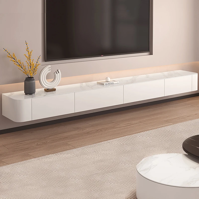

Hanging TV Cabinet Simple Modern Living Room Small Unit Solid Wood Storage Cabinet Wall Hanging Hanging TV Cabinet