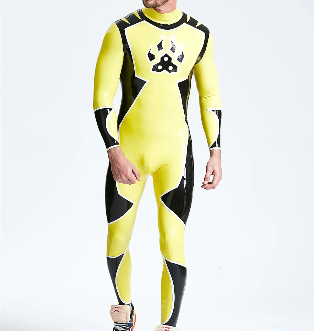 

Latex Gummi Rubber Handmade Cosplay Sports and fitness tight Catsuit Bodysuit Masquerade Clubs