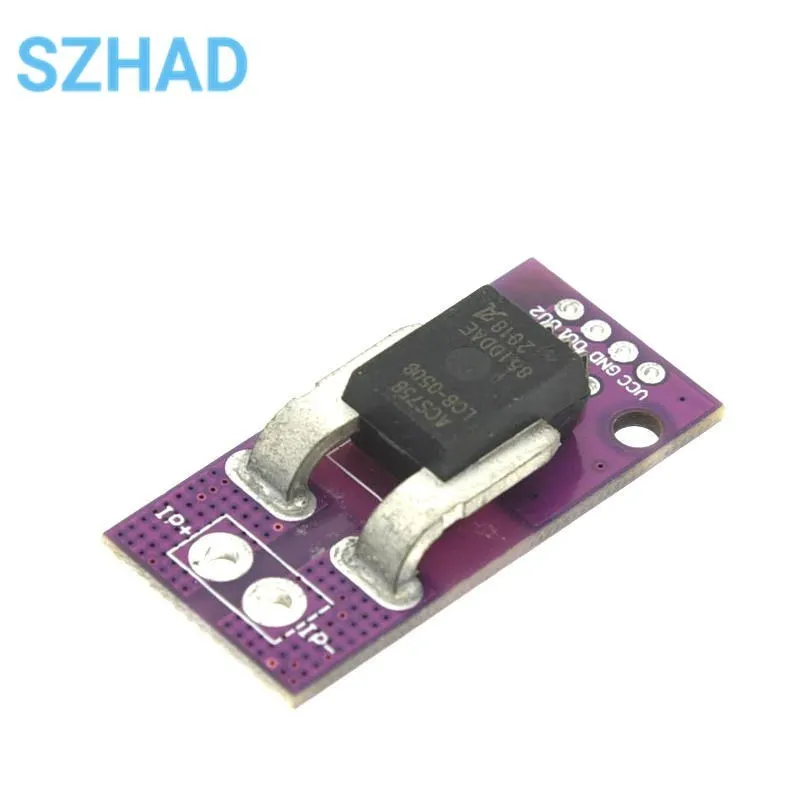 50A MCU-758 ACS758LCB-100B-PFF-T ACS758LCB-050B/150A/200A-PFF-T Датчик линейного тока Модуль тока Холла
