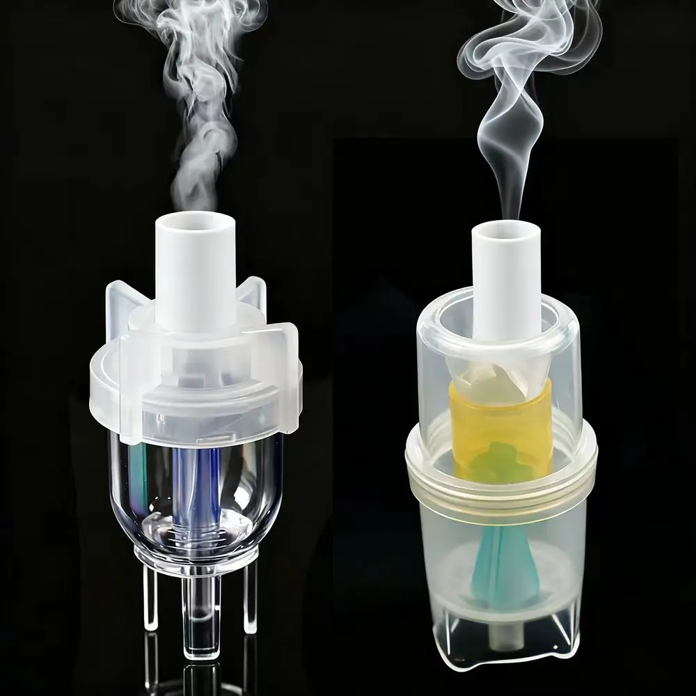 1/3P Kids Nebulizer Accessories Kit Inhaler Mouthpiece Nose Plug Atomizer Cup for Air Compressor & Ultrasonic Nebulizers Aerosol