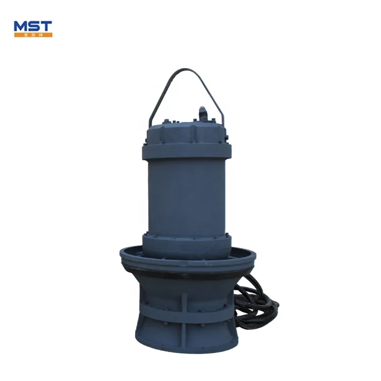 Submersible axial flow pump for farmland drainage and irrigation in urban construction