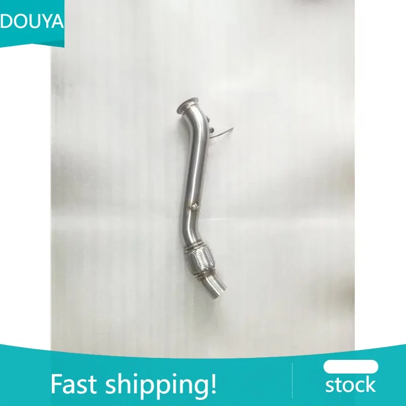 2026 Stainless Steel Exhaust Down Pipe for B E60 E61 Lci 520d N47 2006-2009 E81 E82 E87 E88 E90 116d 120d