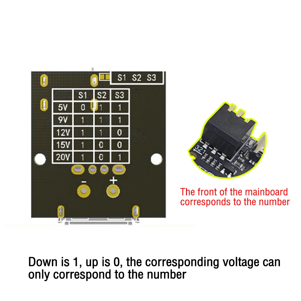 PD/QC/AFC/FCP Fast Charge Decoy Trigger Board PD/QC Decoy Board USB Type-C a 5V 9V 12V 15V 20V uscita a tensione fissa