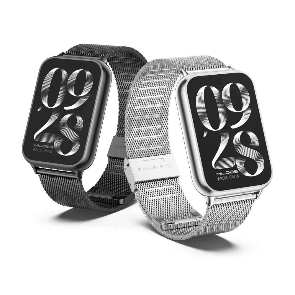 Metal Milanese Strap for Xiaomi Mi Band 9 Pro Bracelet Loop Band Belt Correa for Mi Smart Band 9Pro
