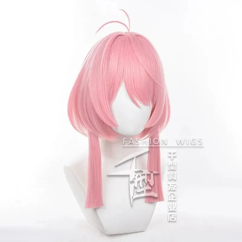 2025 aaa TaoQi, парик для косплея, игра Wuthering Waves, потому что термостойкие розовые волосы, вечерние, Хэллоуин, карнавал, реквизит для ролевых игр, синтетический