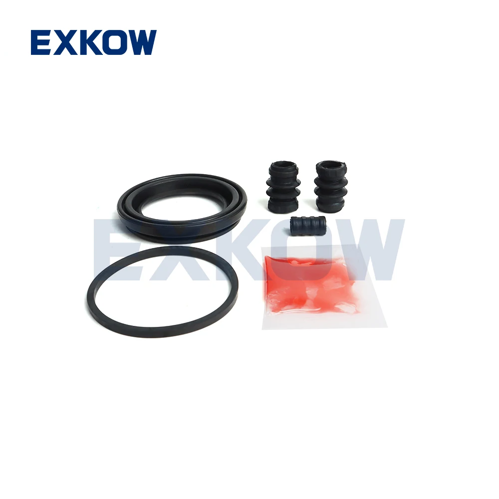 KOWZE Front Brake Caliper Seal Kit for Mitsubishi Pick Up L200 Triton III IV V 2015 2017 Pajero Montero II 2008-2016 MR527979