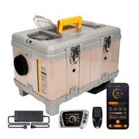 TB10 8KW 12V/230V Diesel Air Heater LCD & bluetooth APP Control With Altitude Mode Car Parking Heater For Cars RV Camper Tent