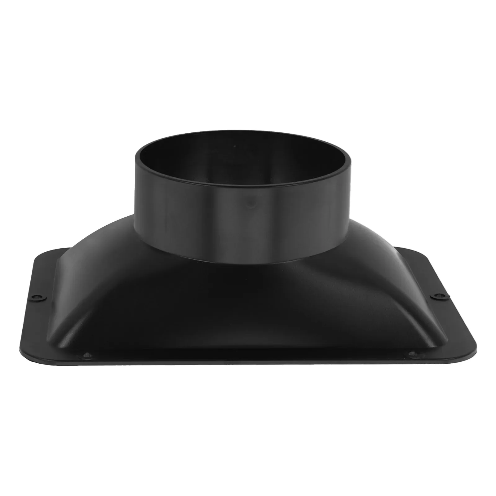 

Flange Vent Connector Indoor Ventilation System 1 Pcs 197*147mm/230*180mm 7.75*5.78in/9.05*7.08in Accessories Black Wall-mounted