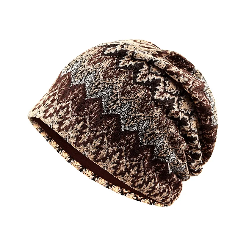 Sombrero de Moda para Mujer, Estilo Bohemio, con Encaje, Gorro Retro