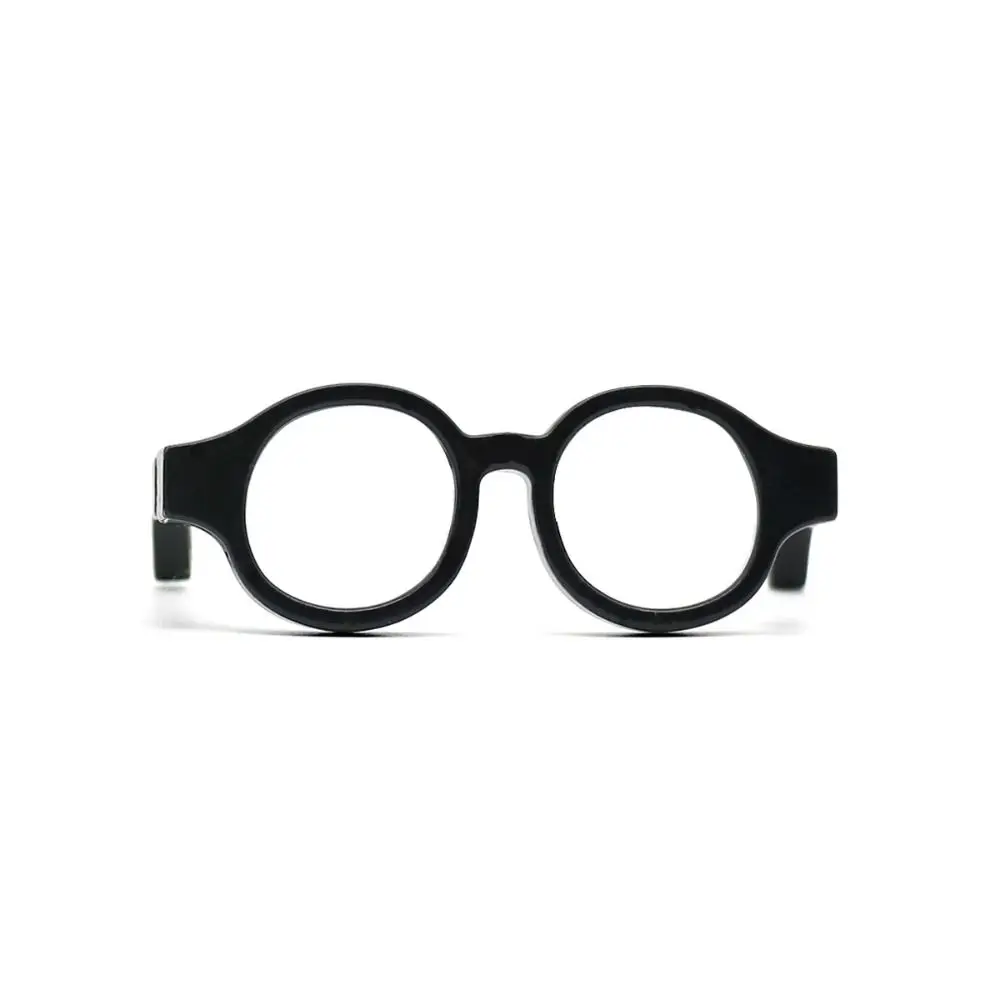 

Black Frame OB11 Doll Round Glasses Round Round Frame Doll Round Glasses Plastic Miniature Doll Mini Glasses Kids Gift