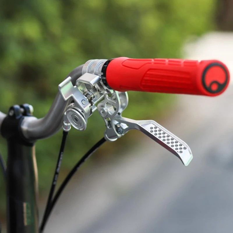 UNION-JACK 7075 Fahrrad-Sattel-Bremshebel aus Legierung für Brompton PLINE CLINE Tline Faltrad, ultraleichtes Fahrradteil