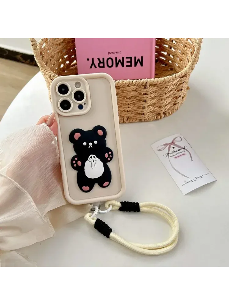 Cute Bear Lanyard S…