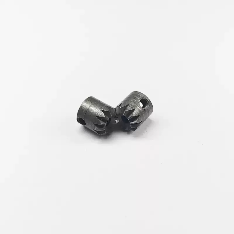 90 degree 1:1 transmission nitriding heat treatment motor umbrella gear 0.5 mold 12 tooth hole 2/3mm steel bevel gear