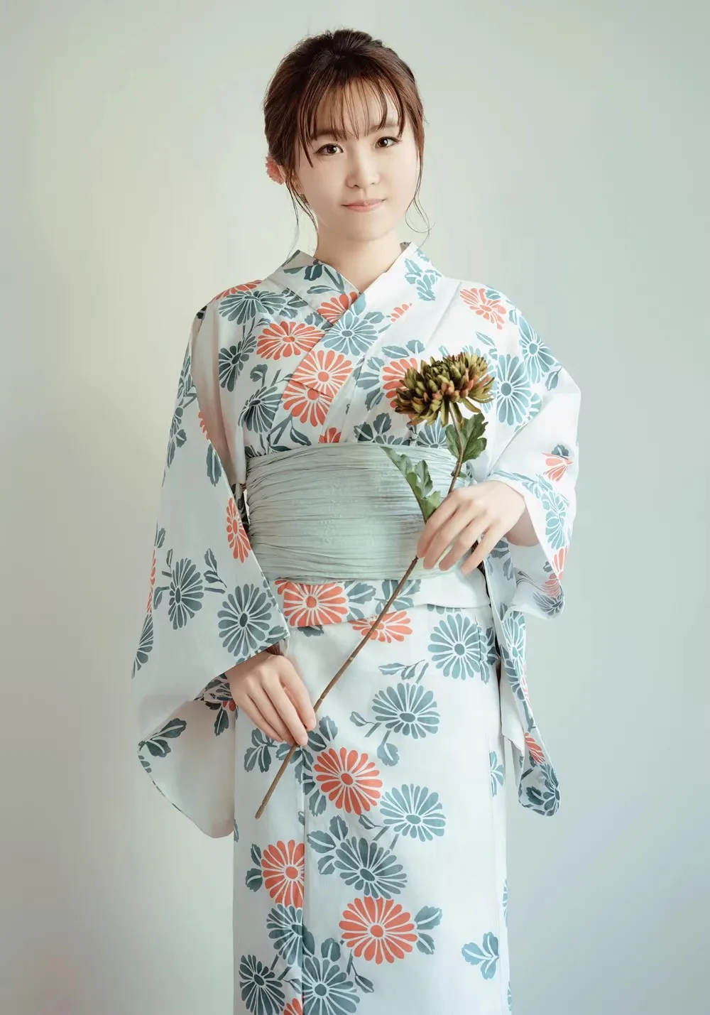 NONE Yukata Women Cotton Free Size 10