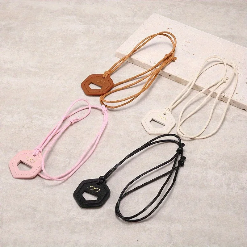 Eyeglasses Rope Microfiber Leather Neck Portable Cord String Hanging Unisex Sunglasses Glasses Holder Retainer image 6