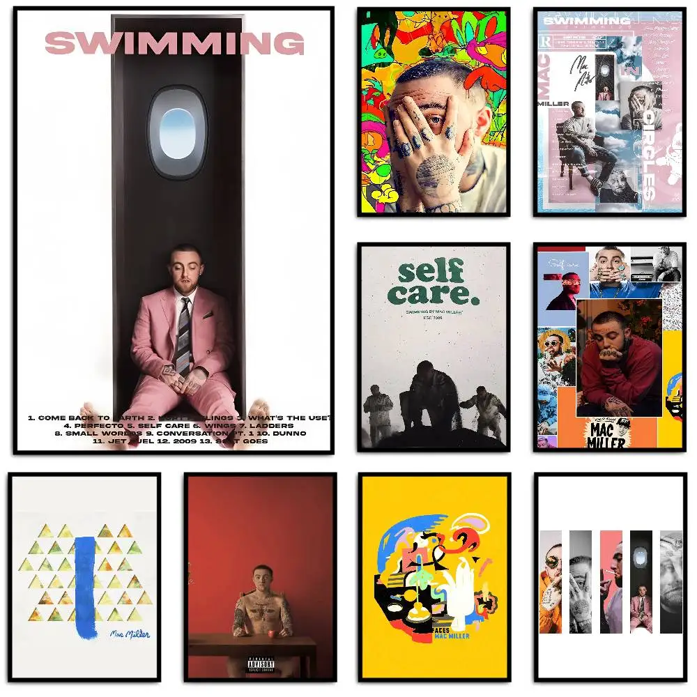 Singer M-Mac Circles Miller Classic Poster HD art sticky wall waterproof home living room bedroom bar aesthetic decoration