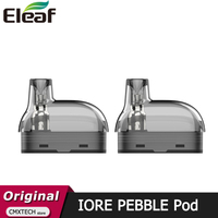 2pcs/lot Original Eleaf IORE Pebble Pod Cartridge 6.5ml Capacity 0.6/0.8ohm Leak-proof For IORE Pebble ECO / IORE Pebble Pod Kit