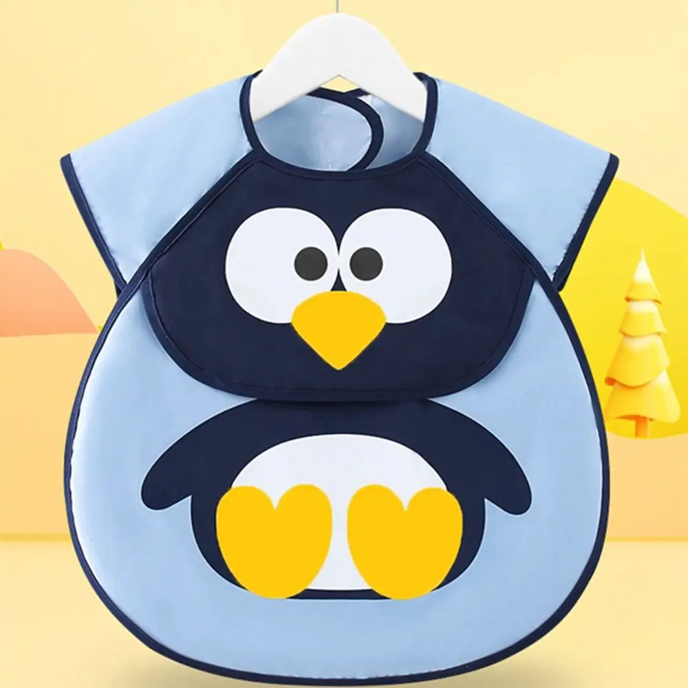 Cartoon Lovely Duck Waterproof Penguin Anti-dirty Baby Feeding Supplies Baby Stuff Baby Bib Baby Eating Artifact Baby Coverall