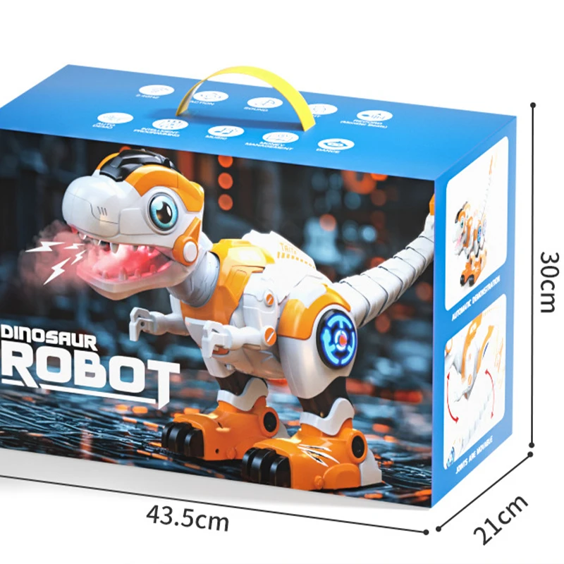 プログラマブルタッチセンス音楽ソングロボット恐竜男の子女の子子供のおもちゃ