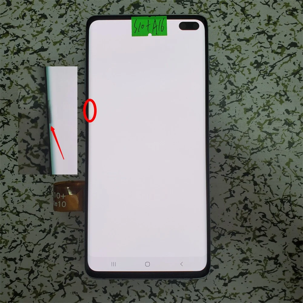 Suitable for S10 Plus, SM-G975F, G975D, G975B, and G975U original Samsung Galaxy S10+defect replacement