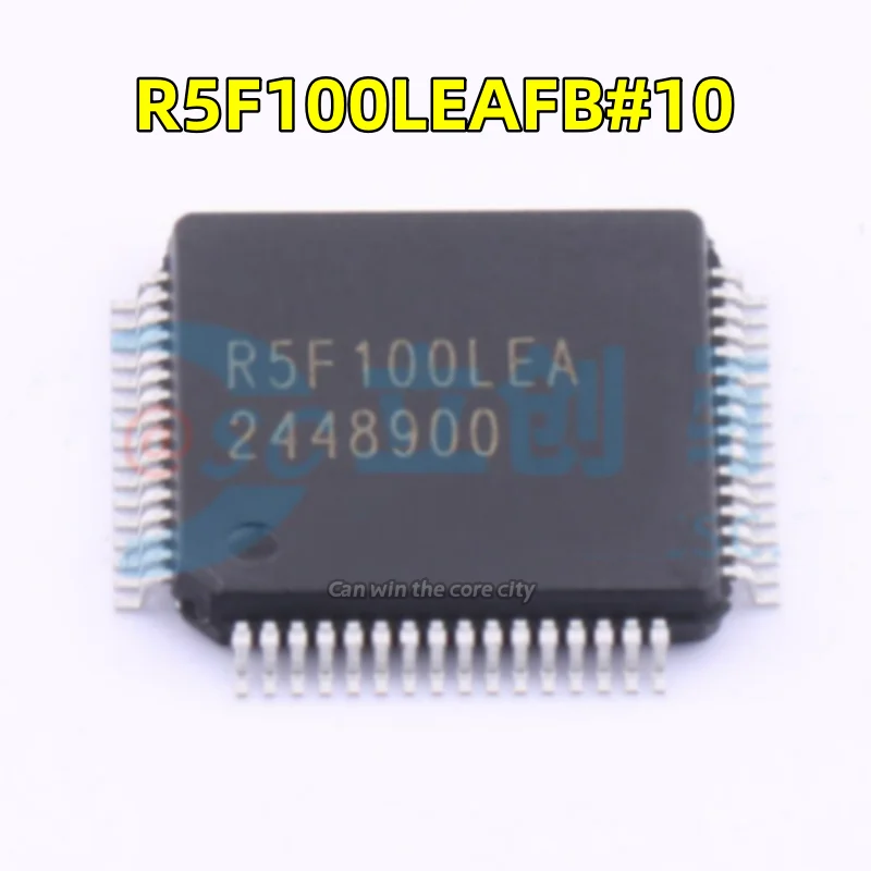 

5-100 PCS / LOT New R5F100LEAFB # 10 R5F100LEA package TQFP-64 64 KB flash memory 16-bit microcontroller